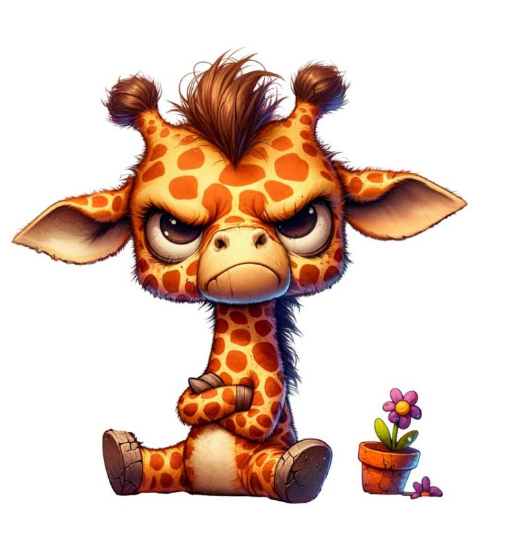 Motif "Giraffo la girafe" Art n° : TBK